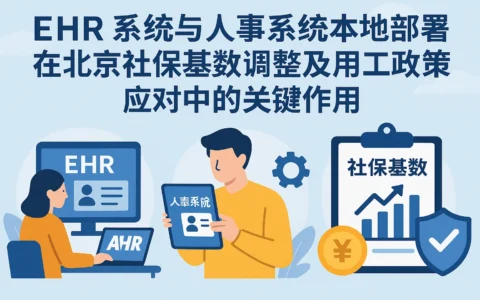 EHR系统与人事系统本地部署在北京社保基数调整及用工政策应对中的关键作用
