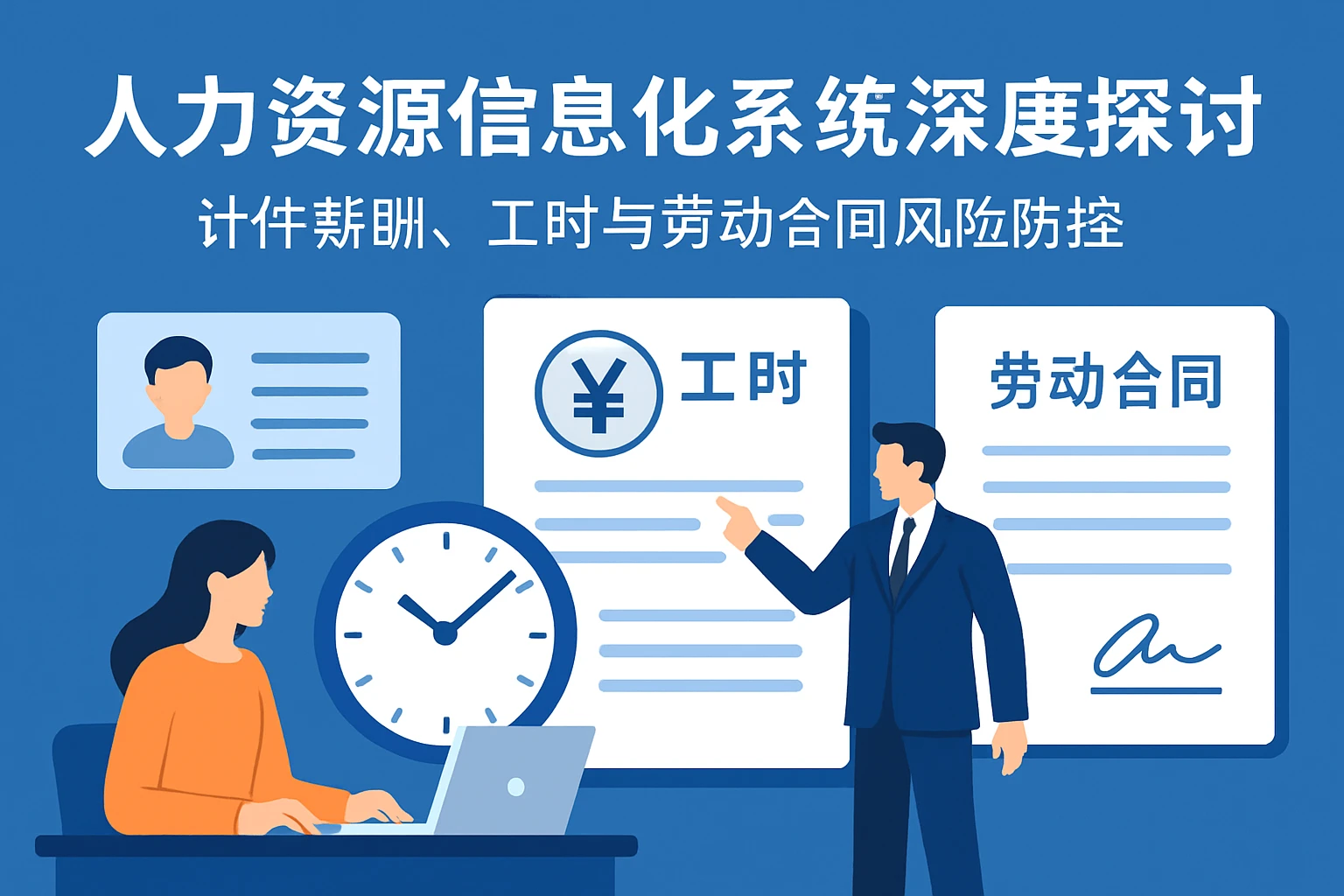 人力资源信息化系统深度探讨：计件薪酬、工时与劳动合同风险防控