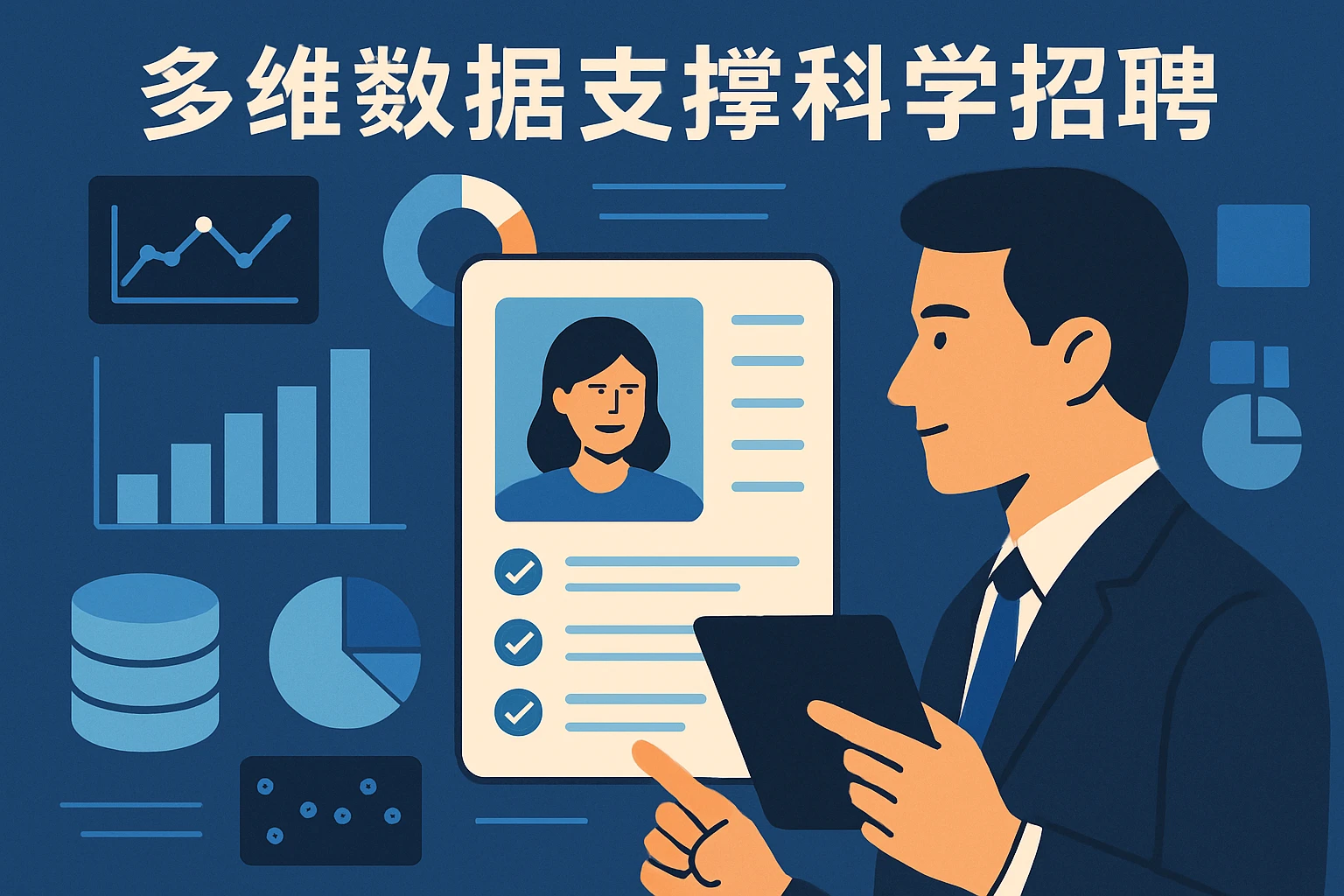 多维数据支撑科学招聘