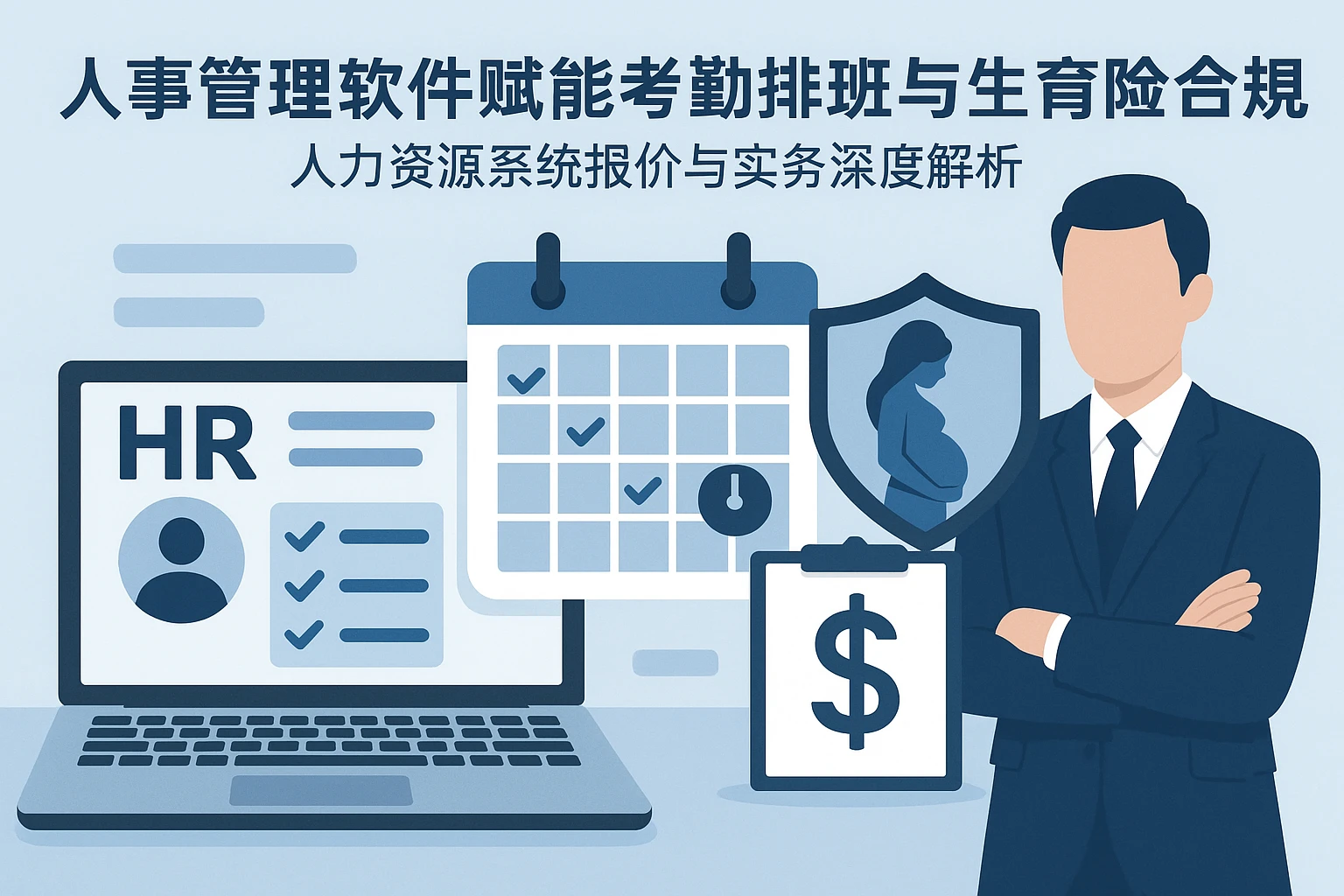 人事管理软件赋能考勤排班与生育险合规：人力资源系统报价与实务深度解析