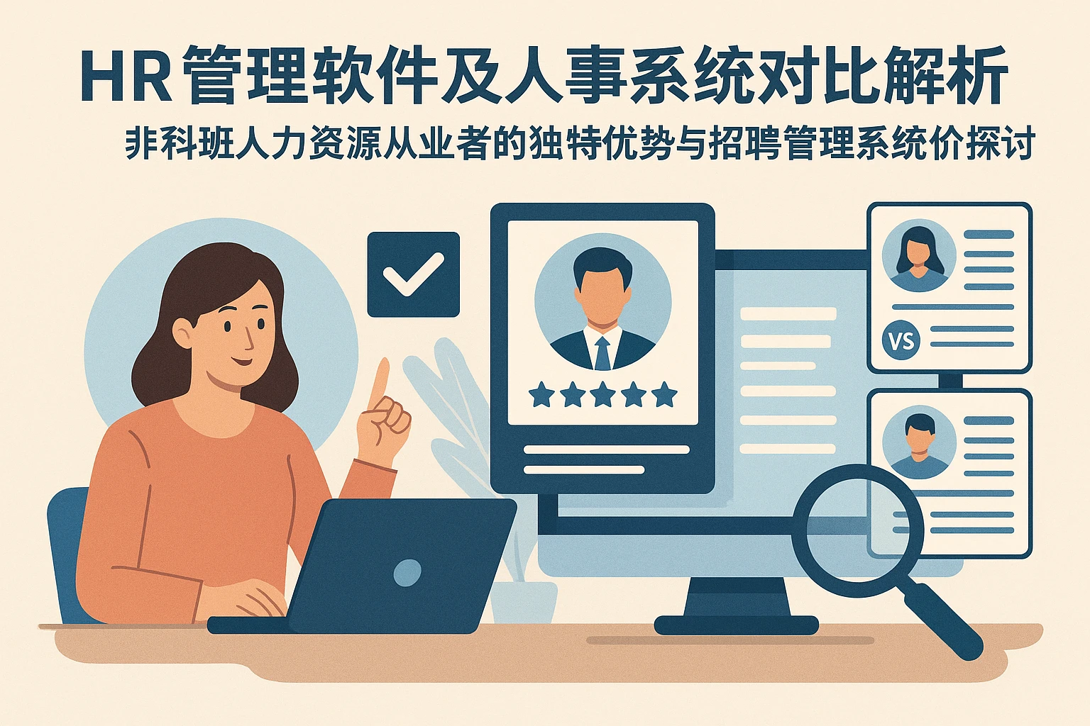 HR管理软件及人事系统对比解析：非科班人力资源从业者的独特优势与招聘管理系统价值探讨
