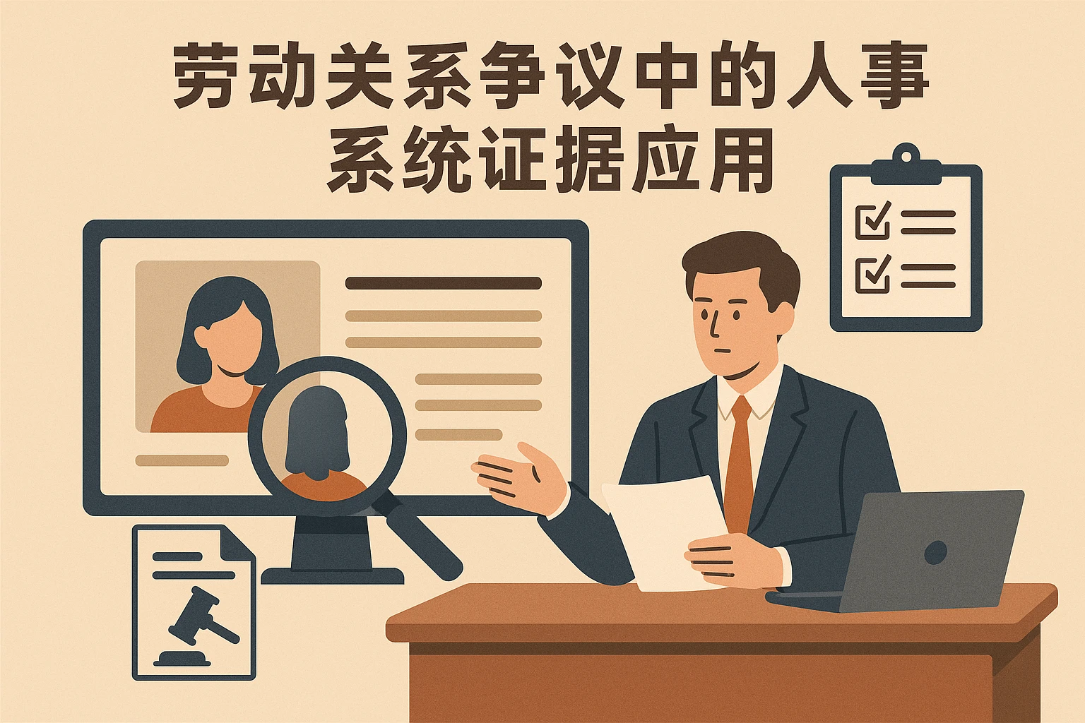 劳动关系争议中的人事系统证据应用
