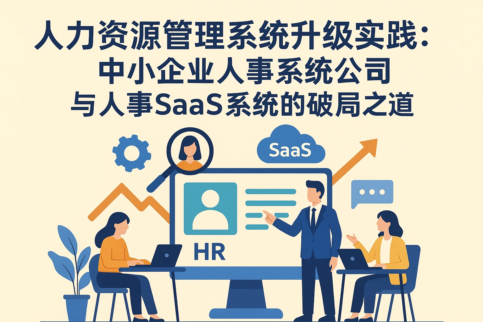 人力资源管理系统升级实践：中小企业人事系统公司与人事SaaS系统的破局之道