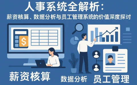 人事系统全解析：薪资核算、数据分析与员工管理系统的价值深度探讨