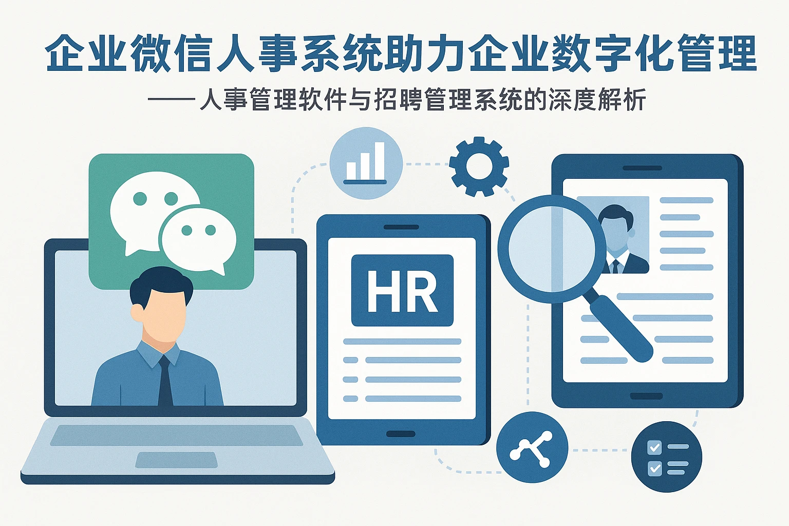 企业微信人事系统助力企业数字化管理——人事管理软件与招聘管理系统的深度解析