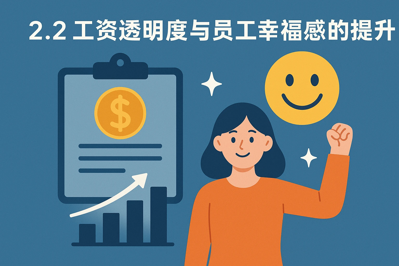 2.2 工资透明度与员工幸福感的提升
