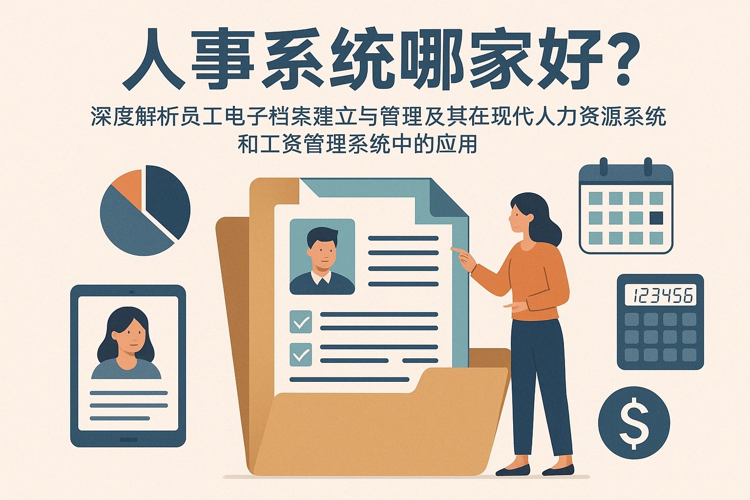 人事系统哪家好？深度解析员工电子档案建立与管理及其在现代人力资源系统和工资管理系统中的应用