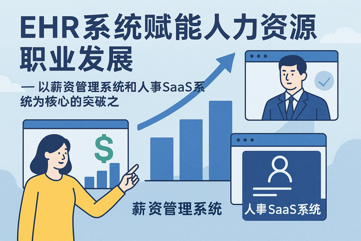 EHR系统赋能人力资源职业发展——以薪资管理系统和人事SaaS系统为核心的突破之路