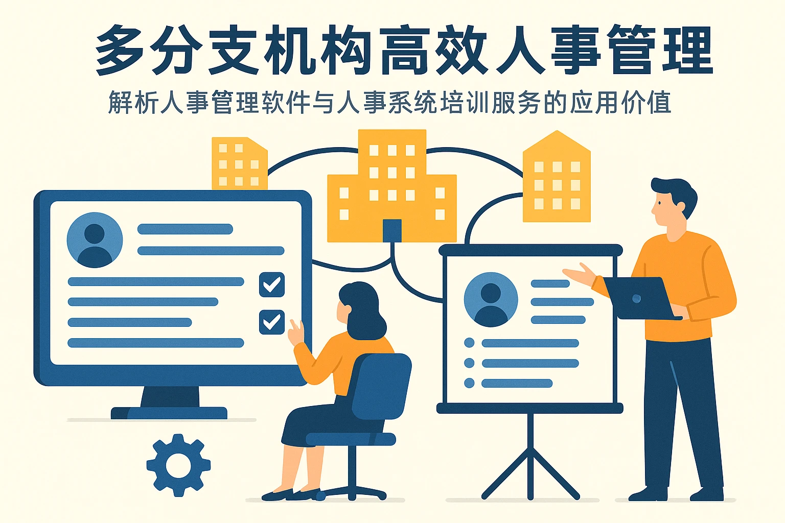多分支机构高效人事管理：解析人事管理软件与人事系统培训服务的应用价值
