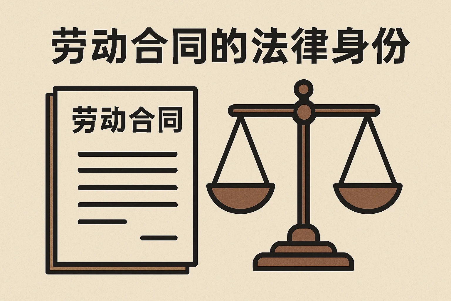 劳动合同的法律身份