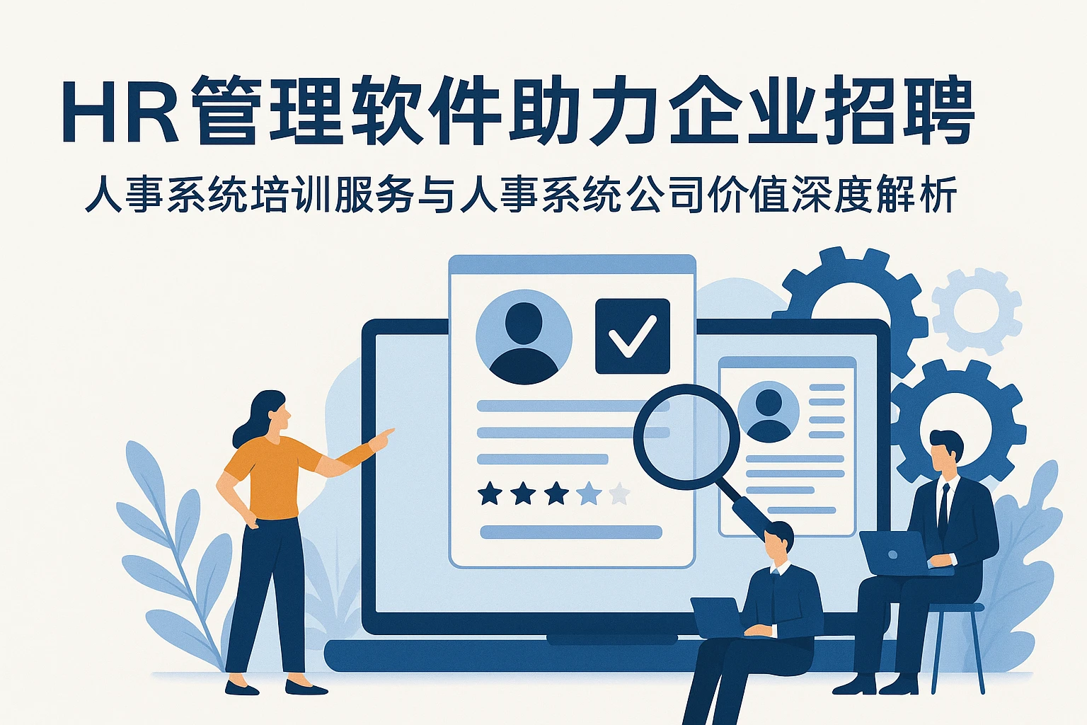 HR管理软件助力企业招聘——人事系统培训服务与人事系统公司价值深度解析