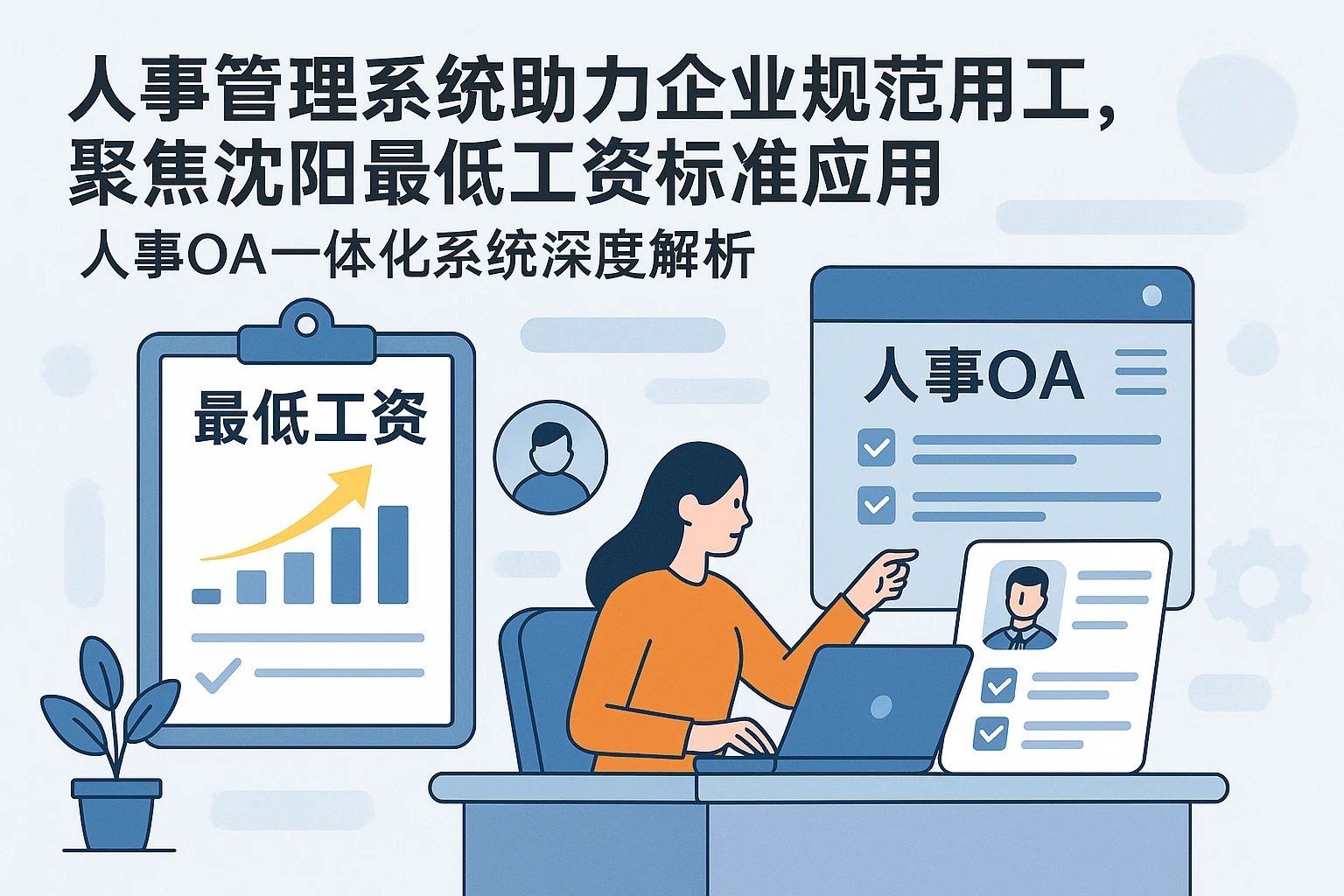 人事管理系统助力企业规范用工，聚焦沈阳最低工资标准应用——人事OA一体化系统深度解析