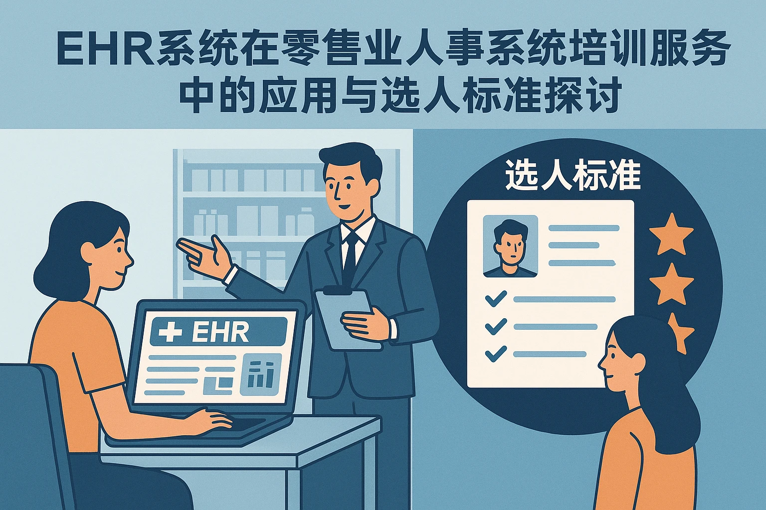 EHR系统在零售业人事系统培训服务中的应用与选人标准探讨