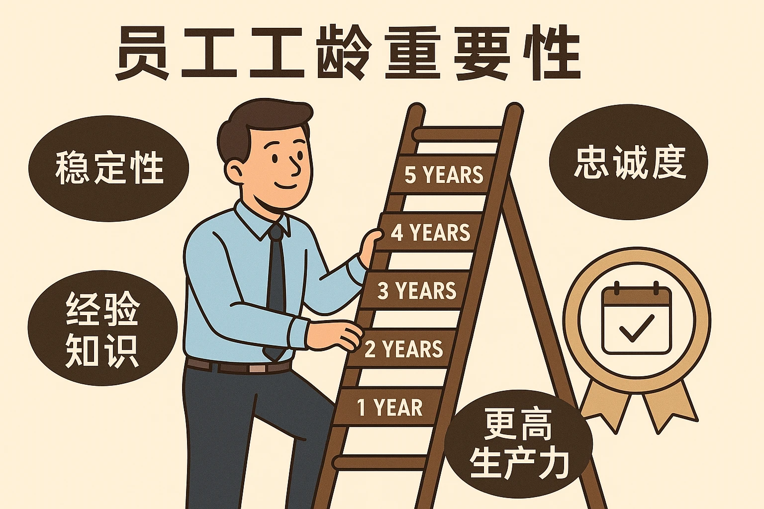 员工工龄的重要性