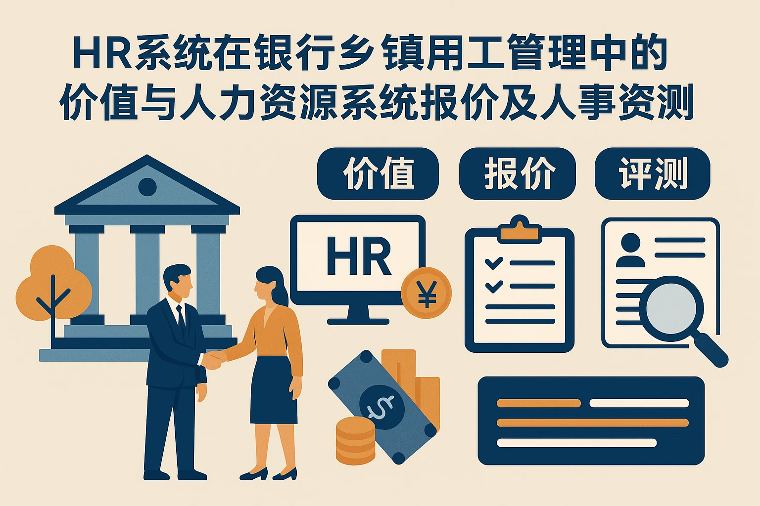 HR系统在银行乡镇用工管理中的价值与人力资源系统报价及人事系统评测