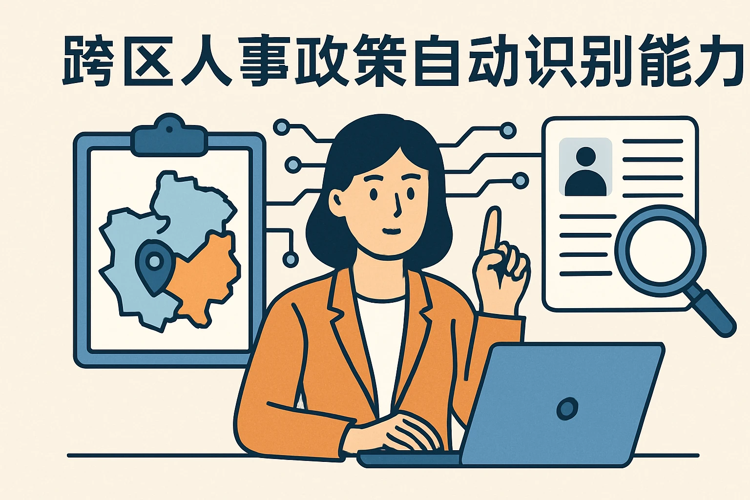 跨区人事政策自动识别能力