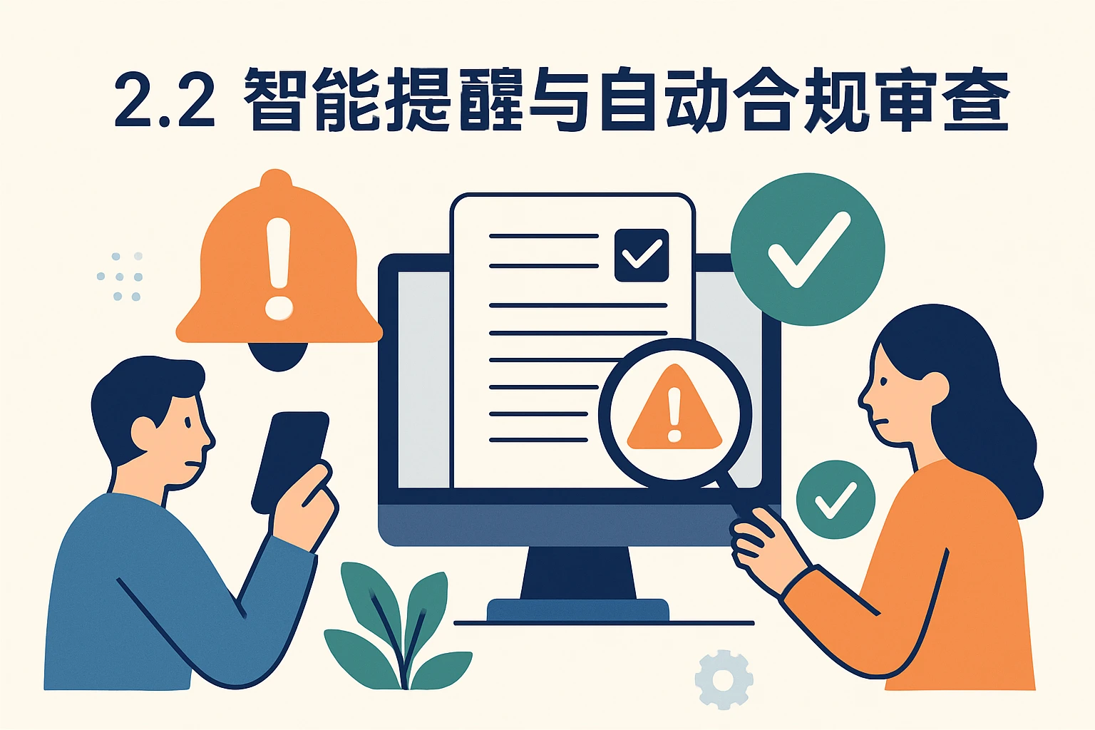 2.2 智能提醒与自动合规审查