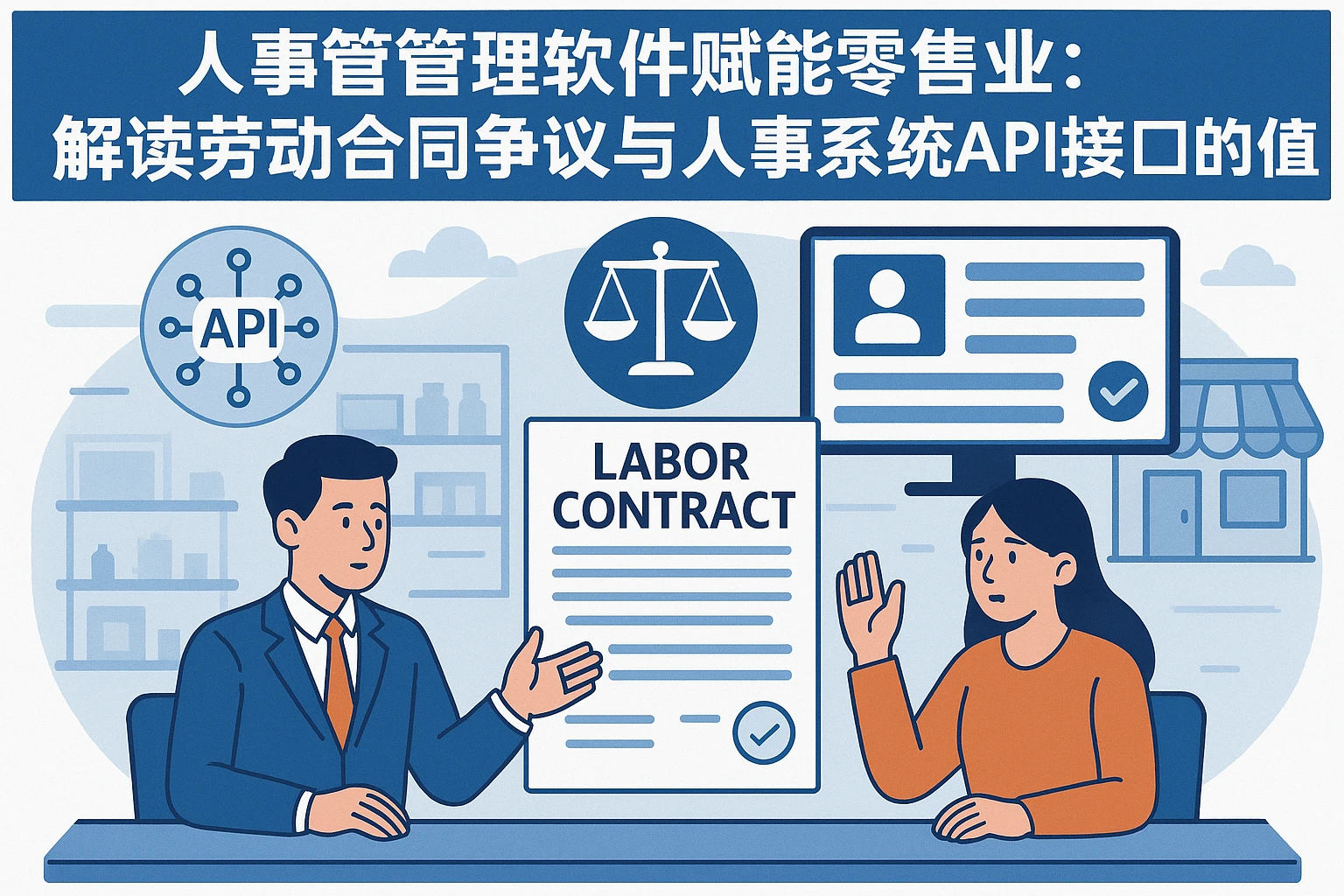 人事管理软件赋能零售业：解读劳动合同争议与人事系统API接口的价值