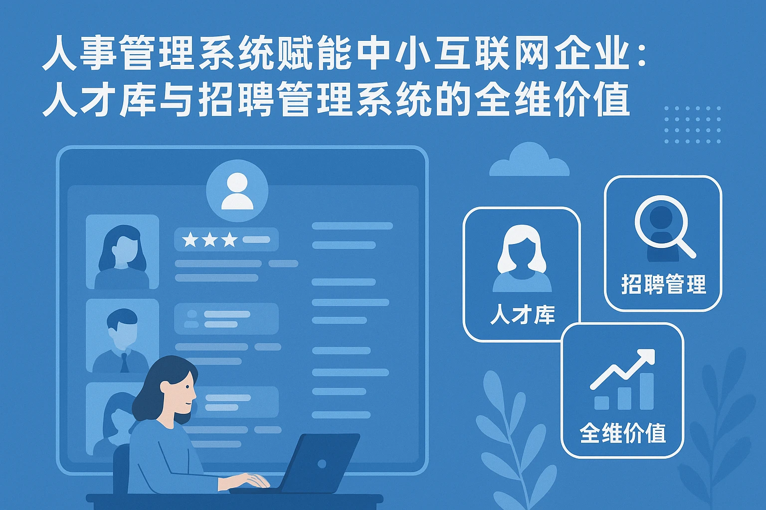 人事管理系统赋能中小互联网企业：人才库与招聘管理系统的全维价值