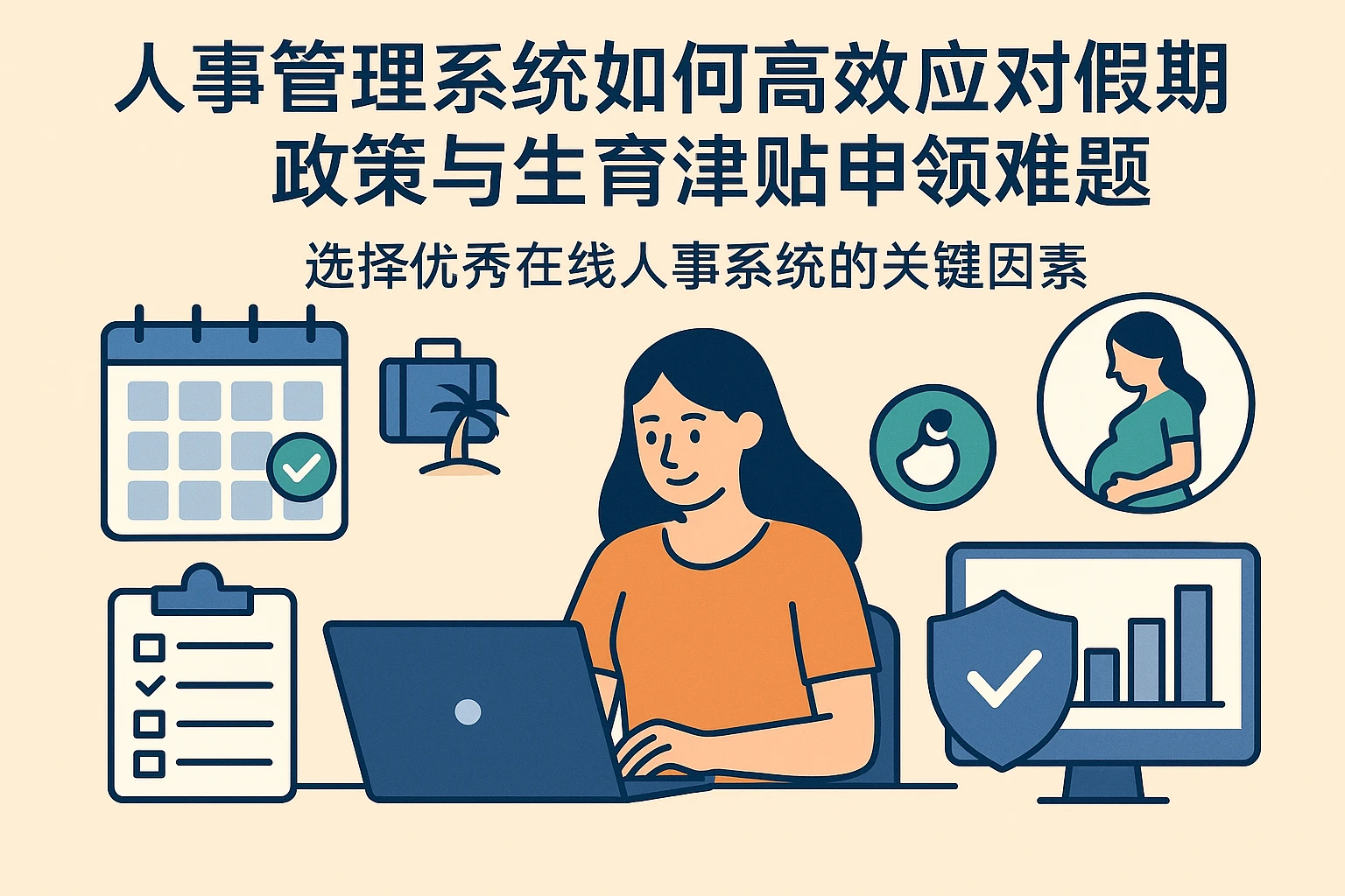人事管理系统如何高效应对假期政策与生育津贴申领难题——选择优秀在线人事系统的关键因素