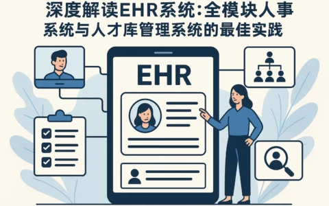 深度解读EHR系统：全模块人事系统与人才库管理系统的最佳实践