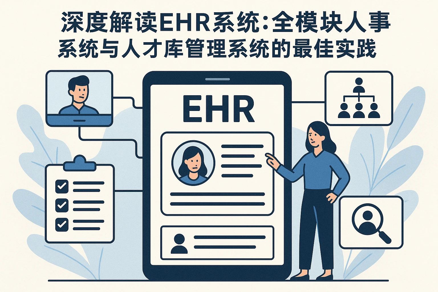 深度解读EHR系统：全模块人事系统与人才库管理系统的最佳实践