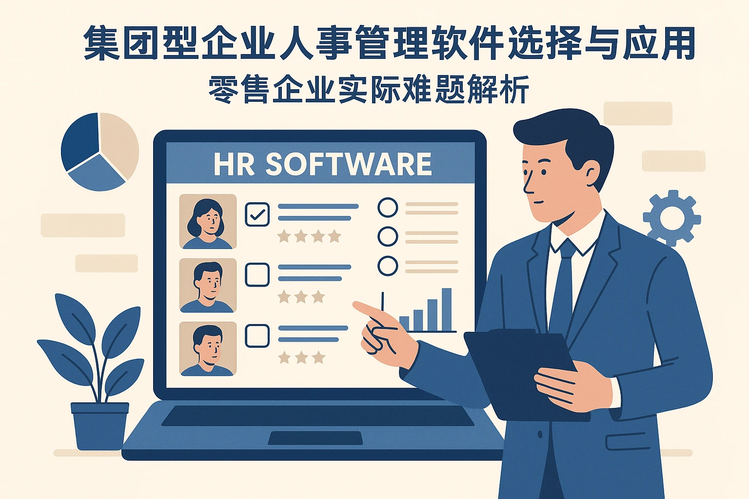 集团型企业人事管理软件选择与应用：零售企业实际难题解析