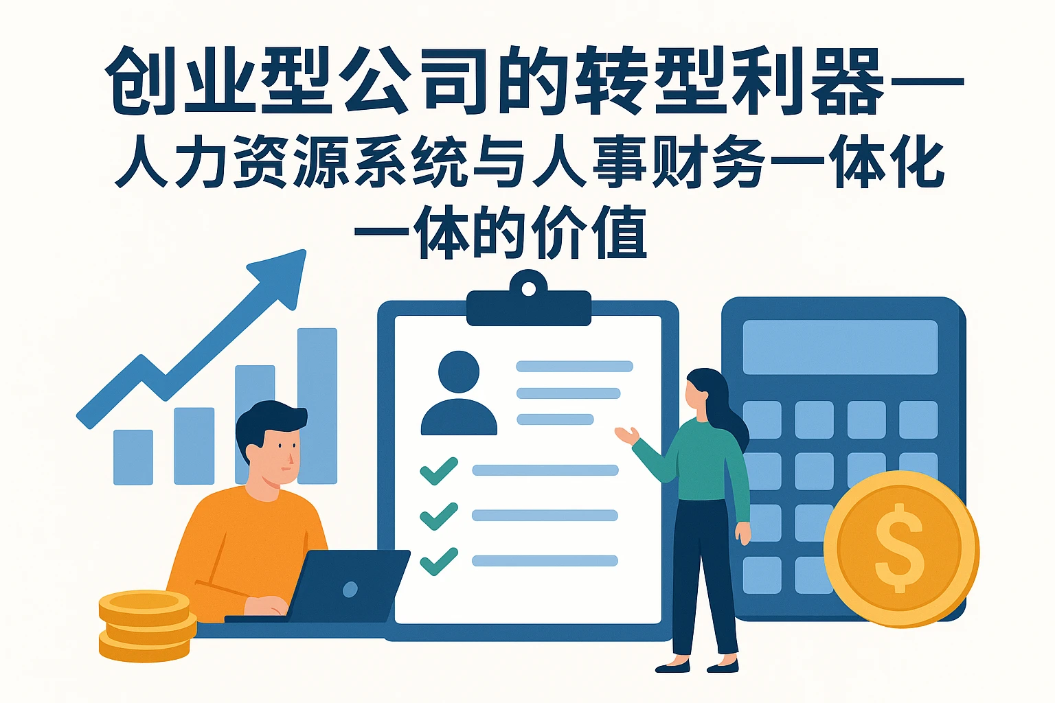 创业型公司的转型利器——人力资源系统与人事财务一体化系统的价值