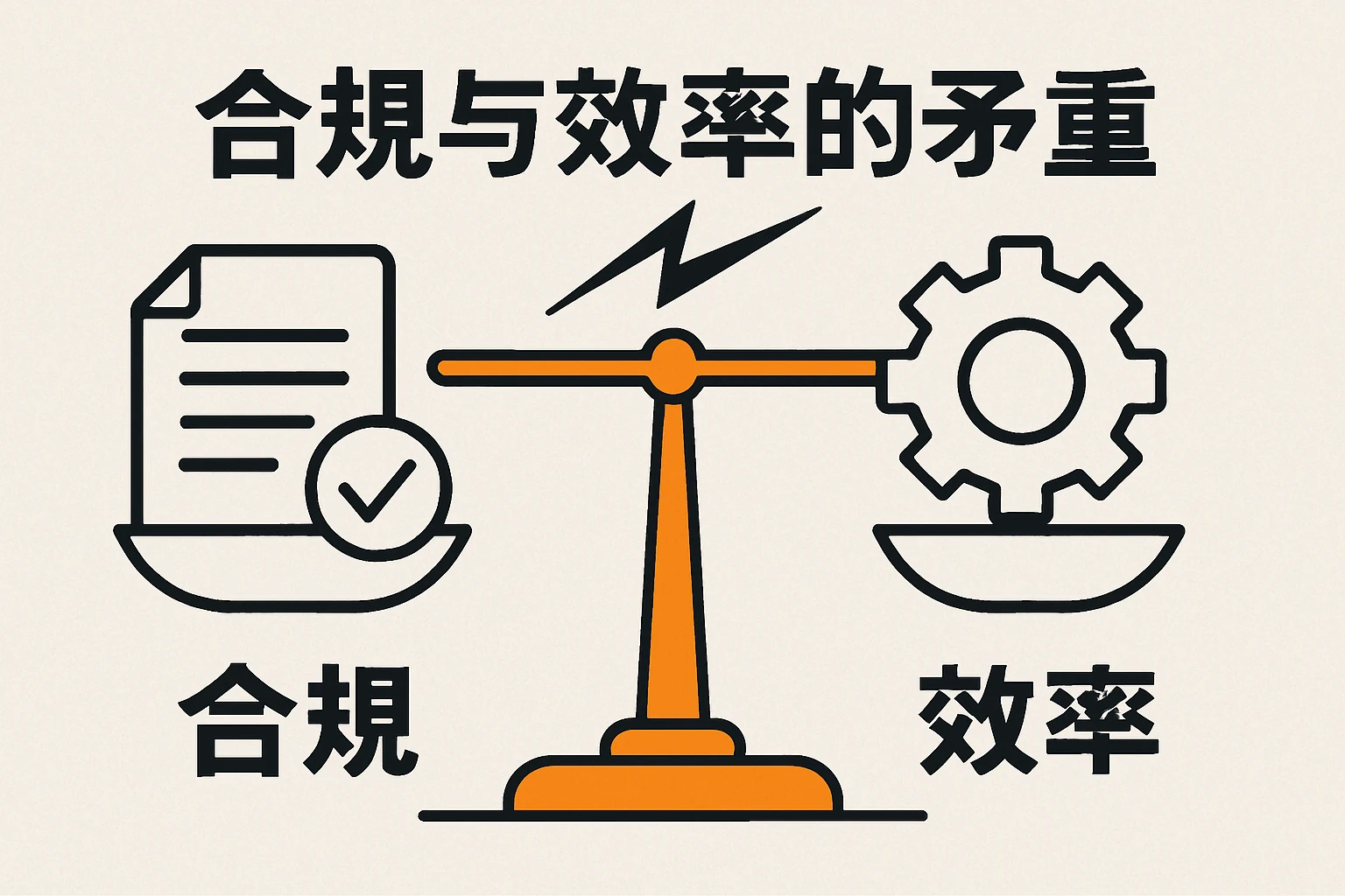 合规与效率的矛盾