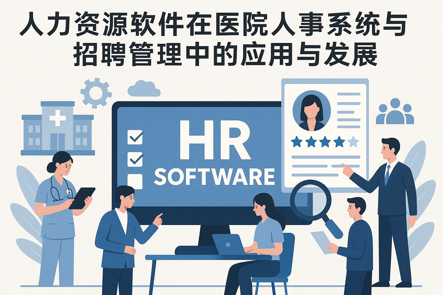 人力资源软件在医院人事系统与招聘管理中的应用与发展