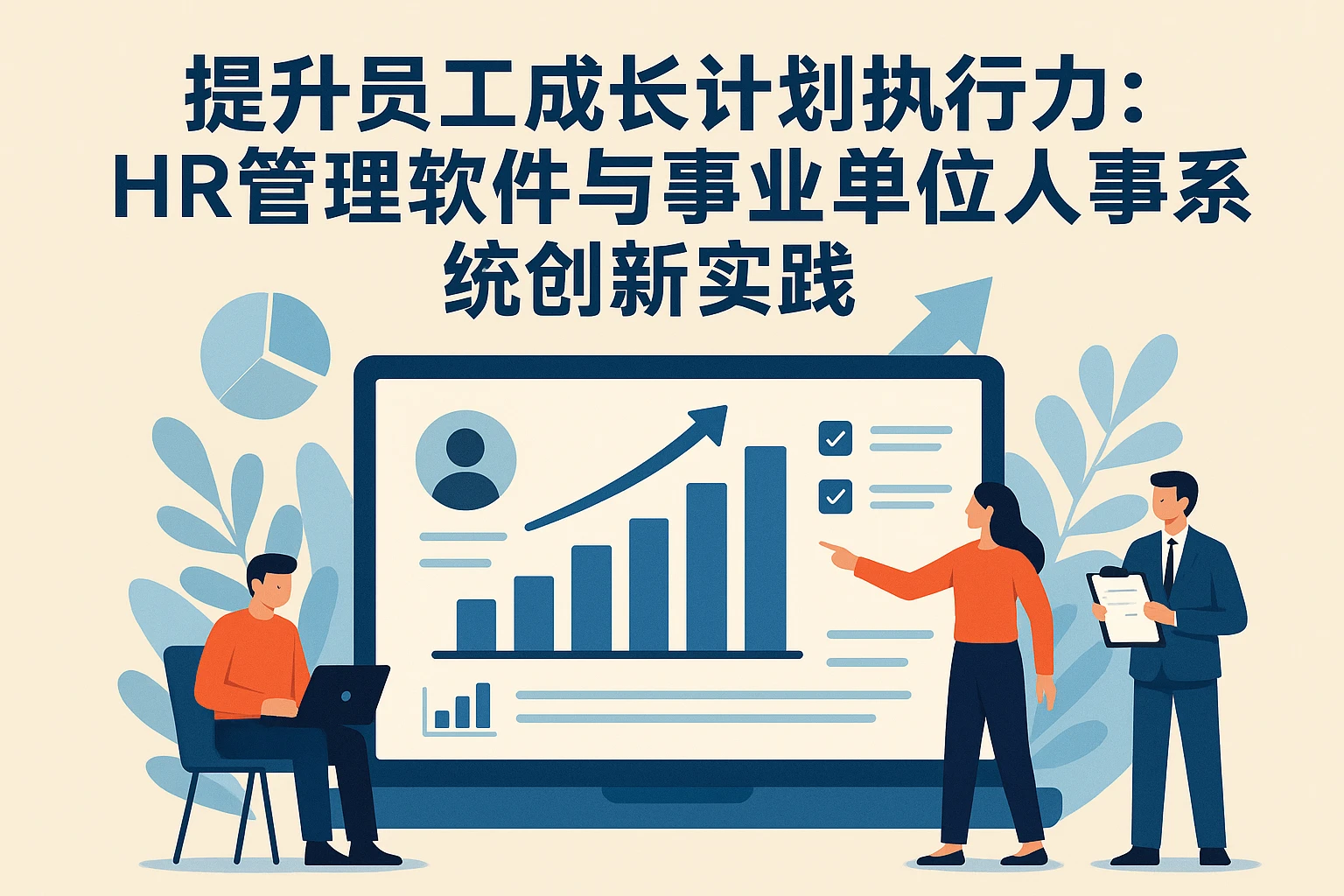 提升员工成长计划执行力：HR管理软件与事业单位人事系统的创新实践