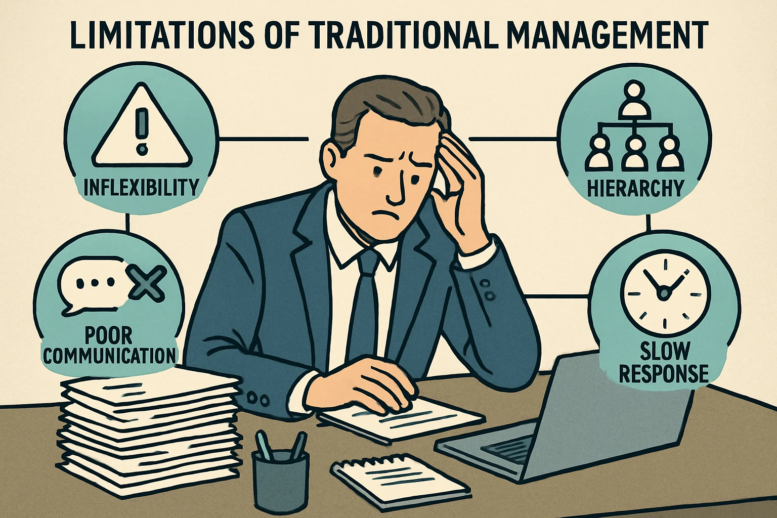 传统管理方法的局限性