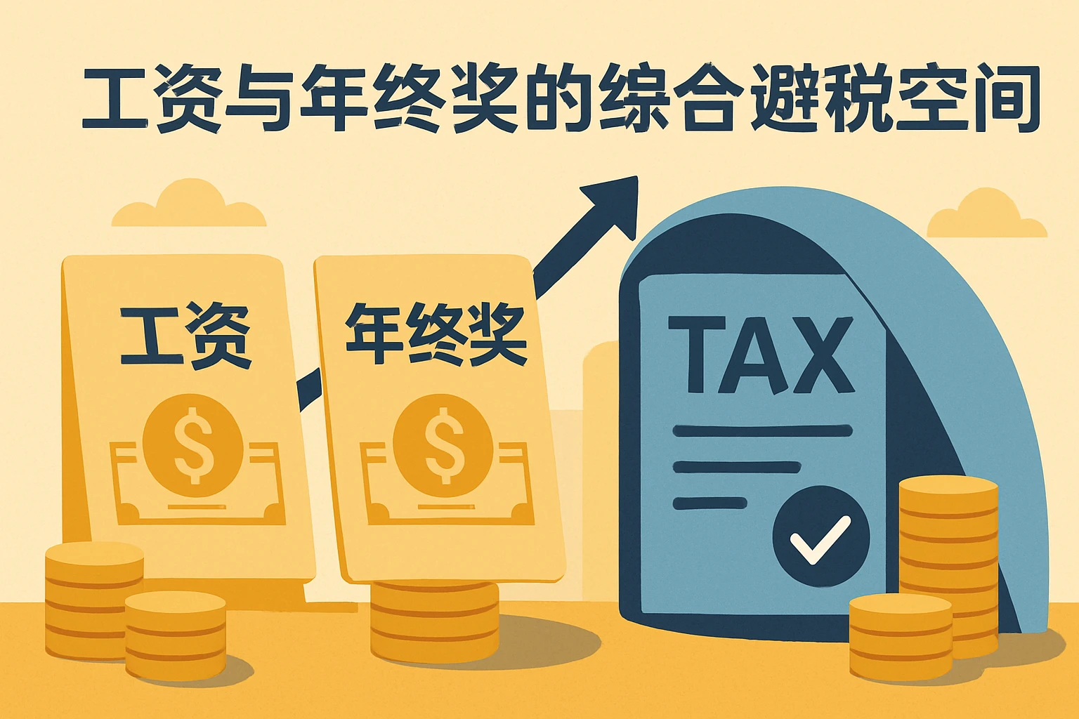 工资与年终奖的综合避税空间