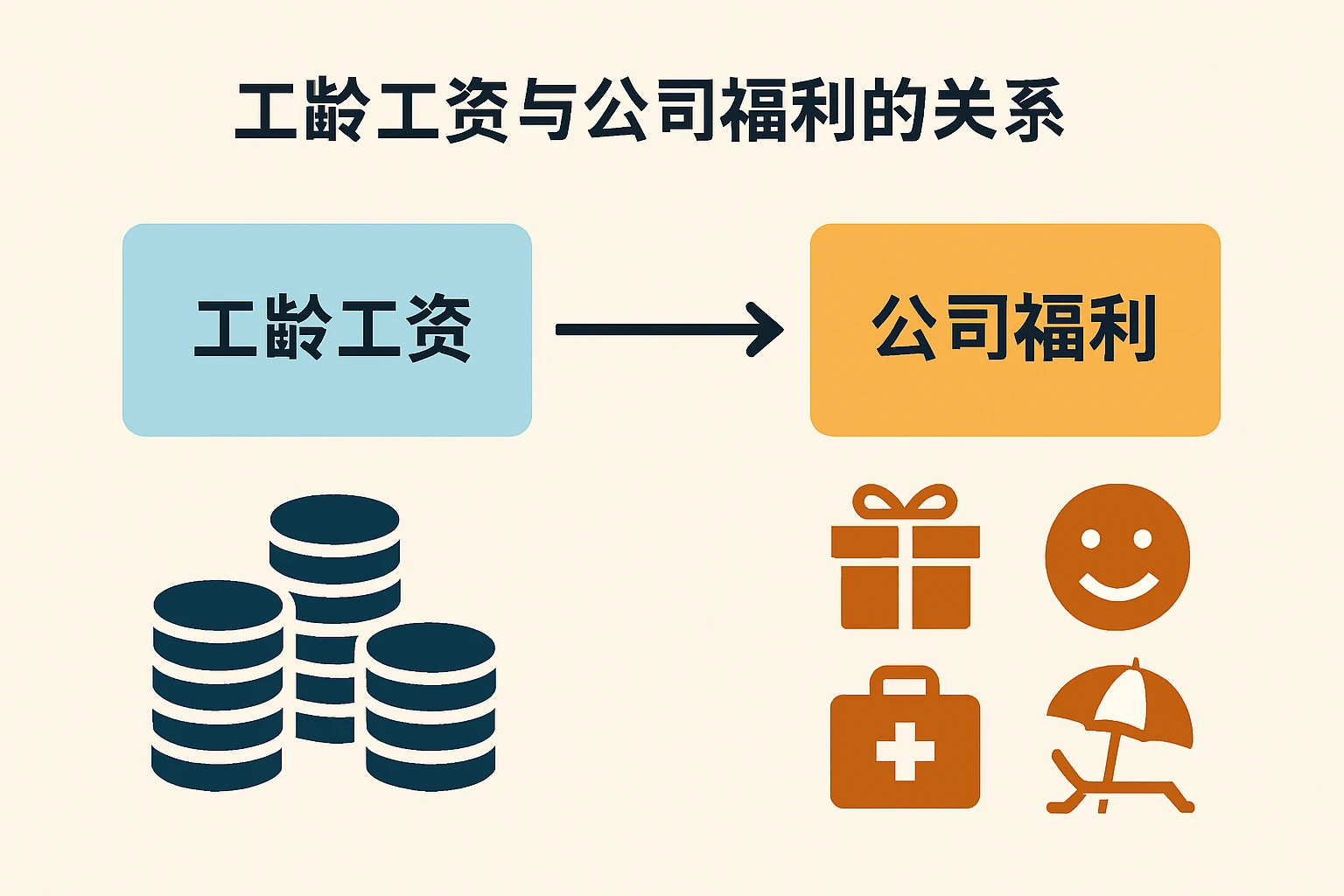 工龄工资与公司福利的关系