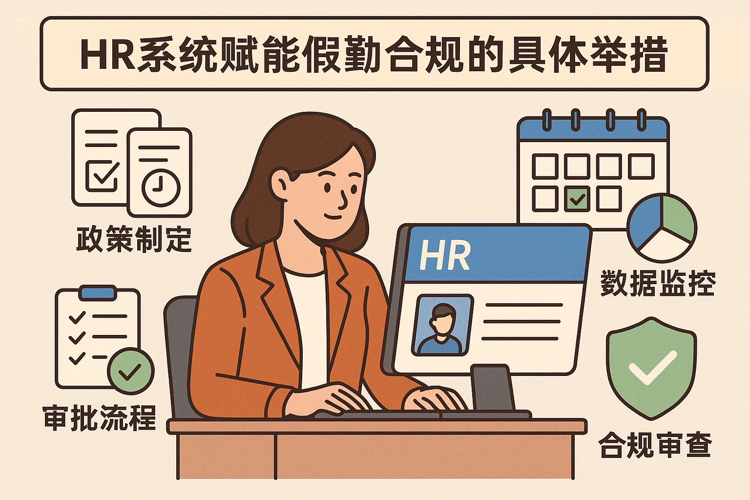 HR系统赋能假勤合规的具体举措