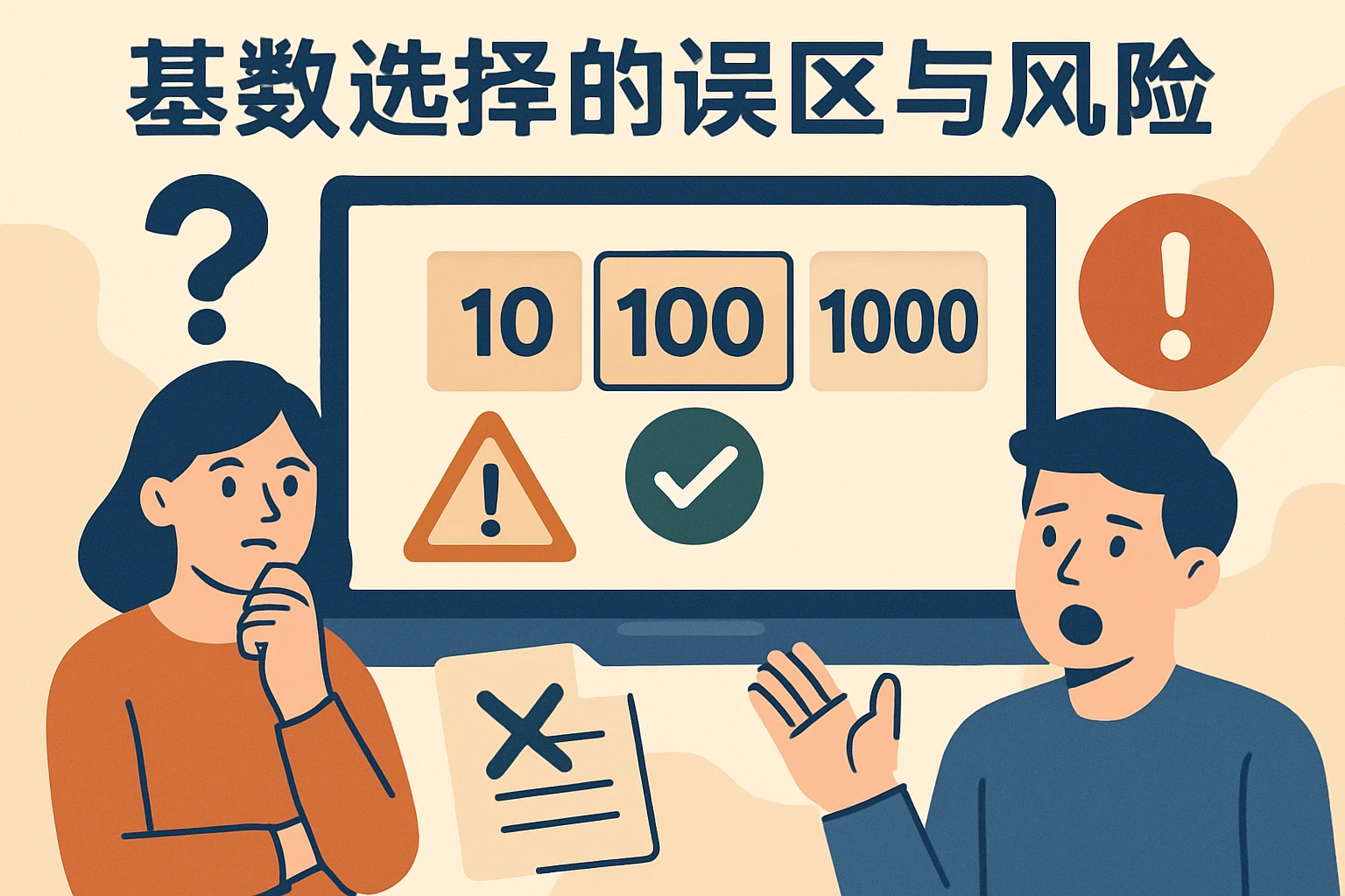 基数选择的误区与风险