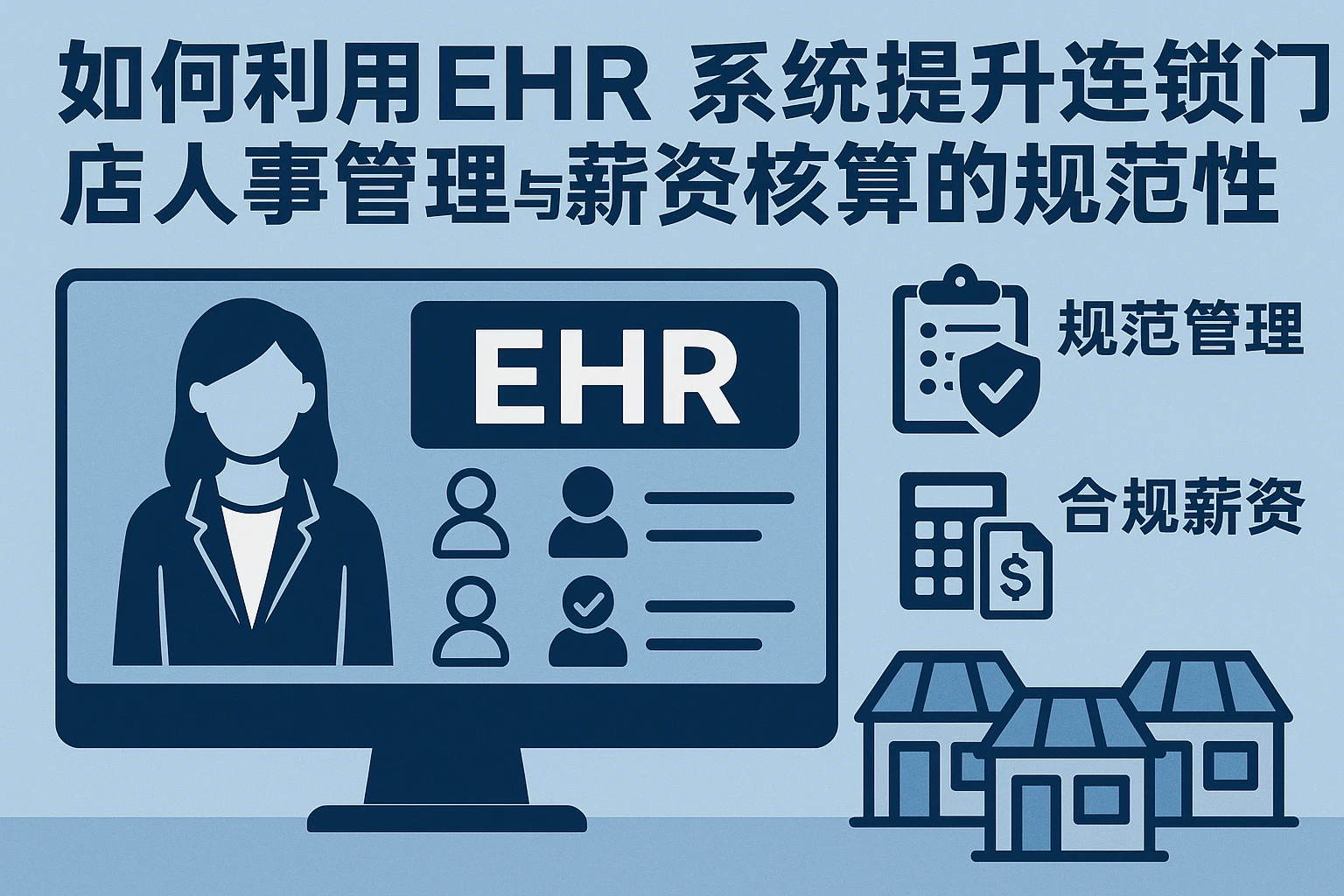 如何利用EHR系统提升连锁门店人事管理与薪资核算的规范性与合规性
