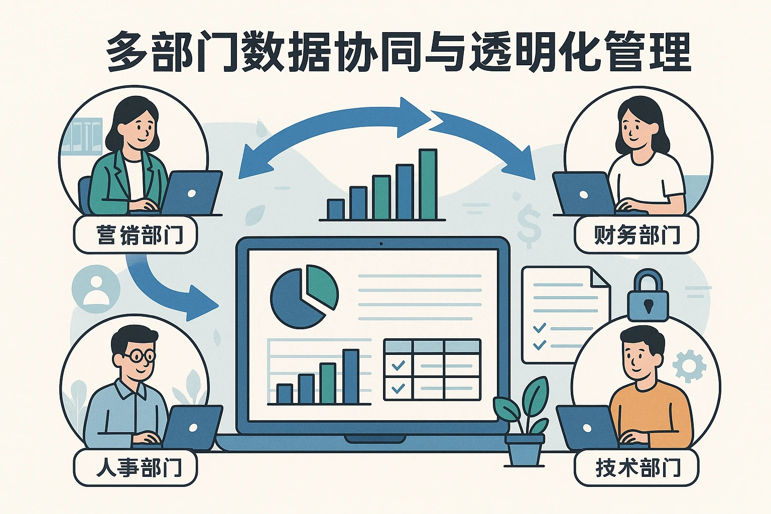多部门数据协同与透明化管理