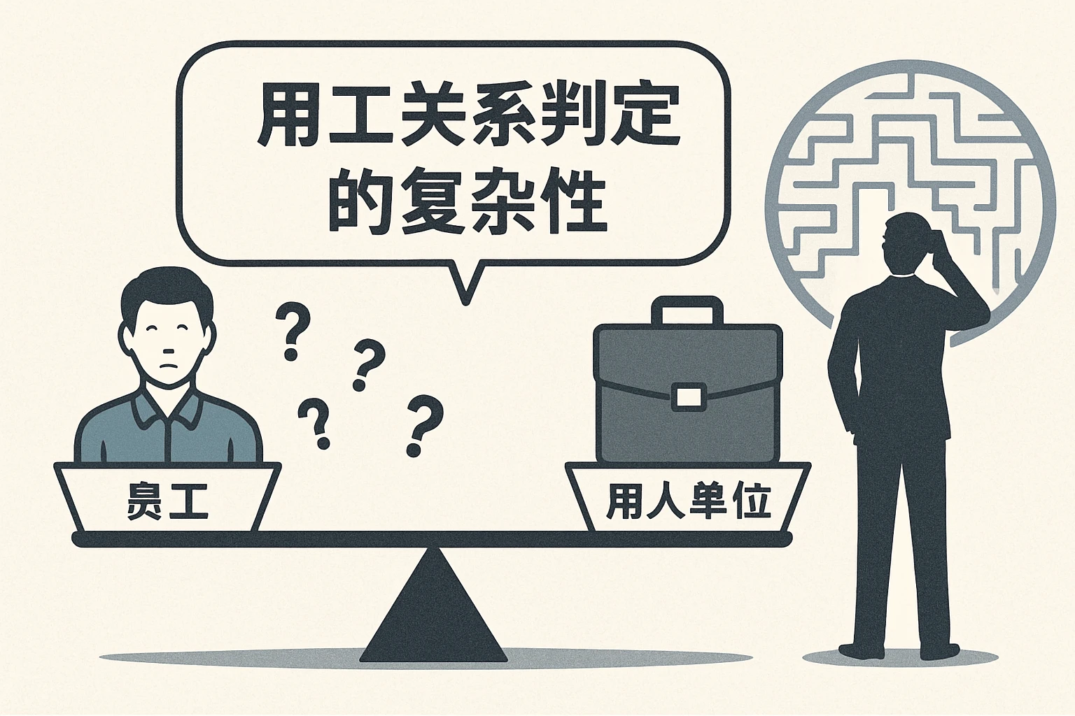 用工关系判定的复杂性