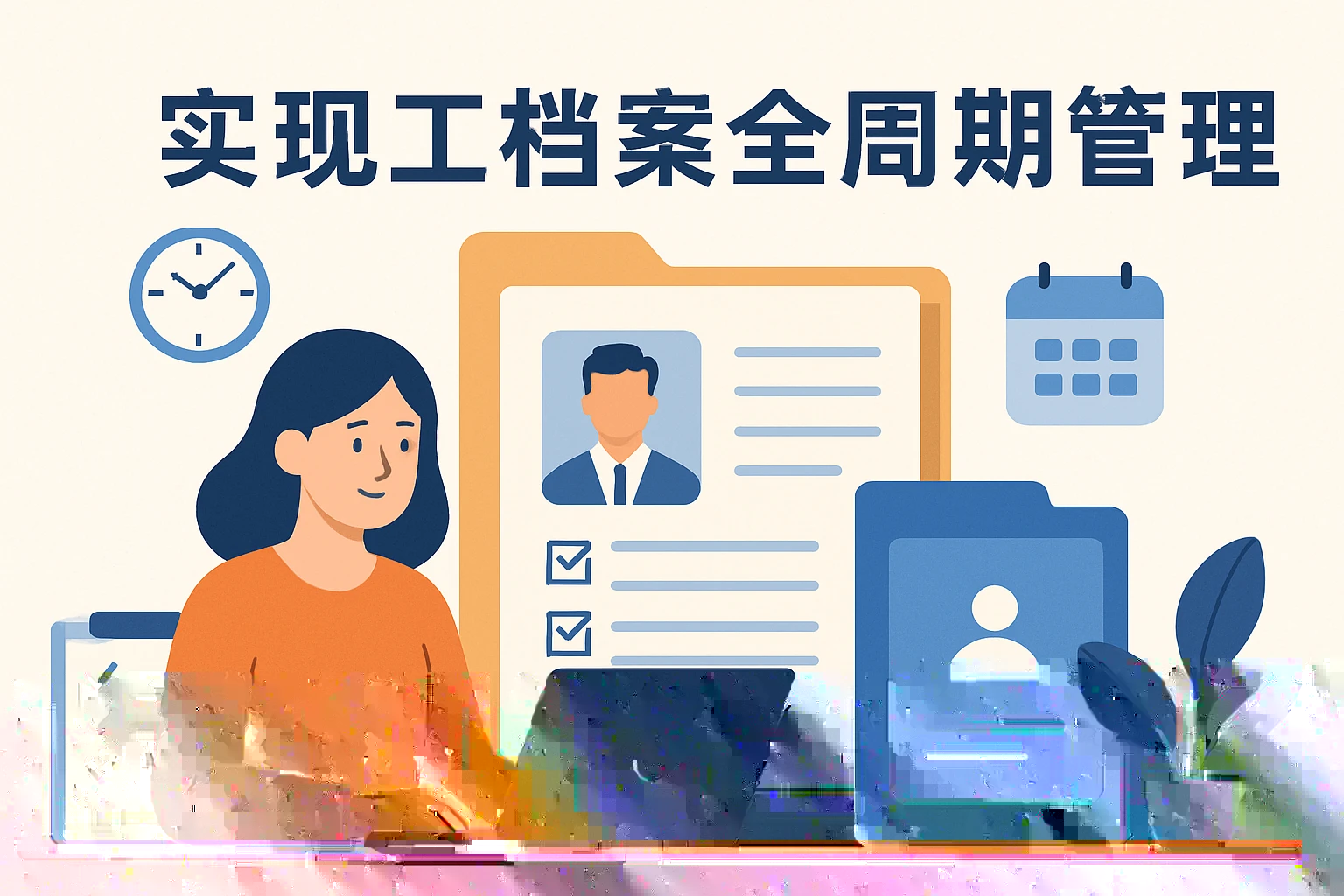 实现员工档案全周期管理