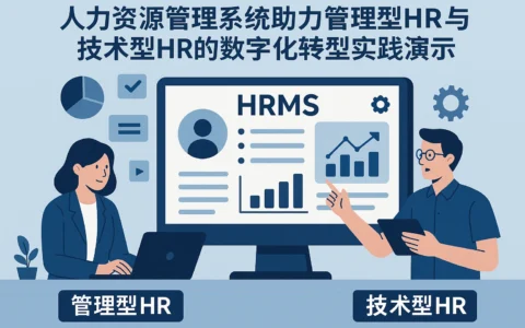 人力资源管理系统助力管理型HR与技术型HR的数字化转型实践与演示