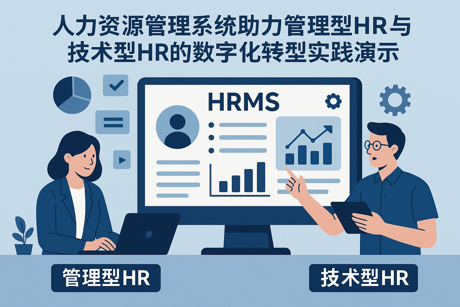 人力资源管理系统助力管理型HR与技术型HR的数字化转型实践与演示