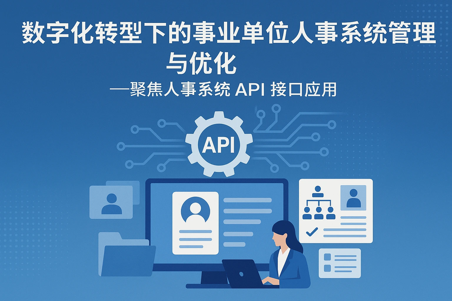 数字化转型下的事业单位人事系统管理与优化——聚焦人事系统API接口应用