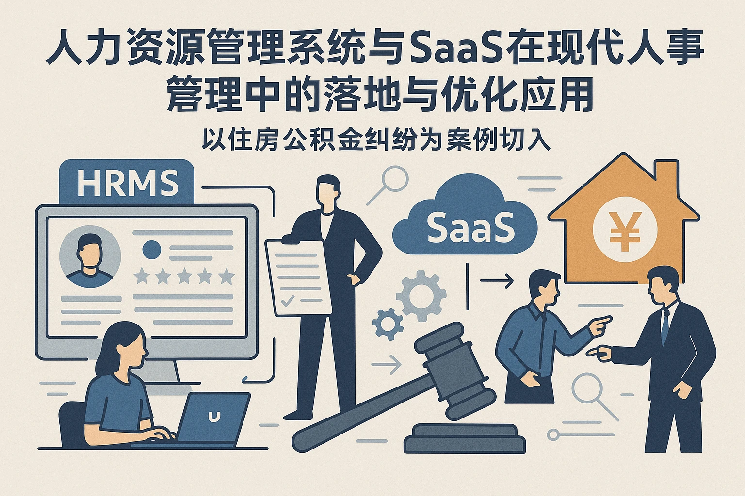 人力资源管理系统与SaaS在现代人事管理中的落地与优化应用——以住房公积金纠纷为案例切入
