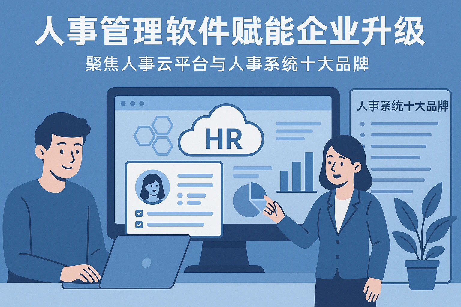 人事管理软件赋能企业升级：聚焦人事云平台与人事系统十大品牌