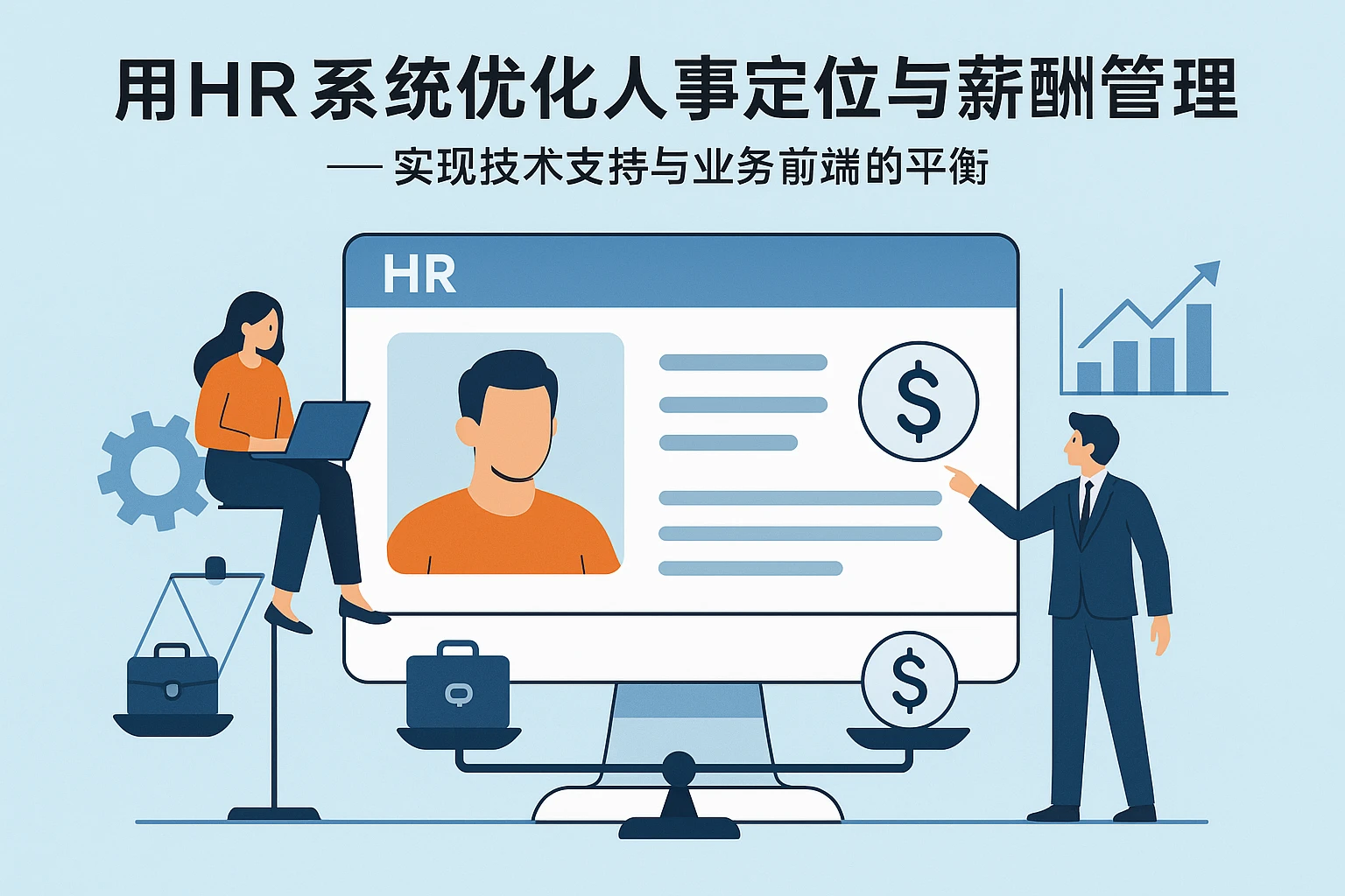 用HR系统优化人事定位与薪酬管理 —— 实现技术支持与业务前端的平衡