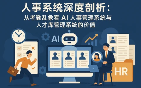 人事系统深度剖析：从考勤乱象看AI人事管理系统与人才库管理系统的价值