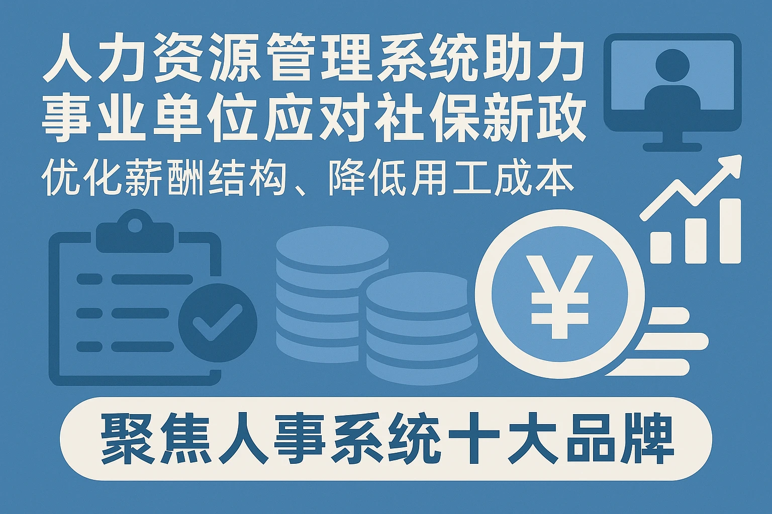 人力资源管理系统助力事业单位应对社保新政，优化薪酬结构，降低用工成本——聚焦人事系统十大品牌