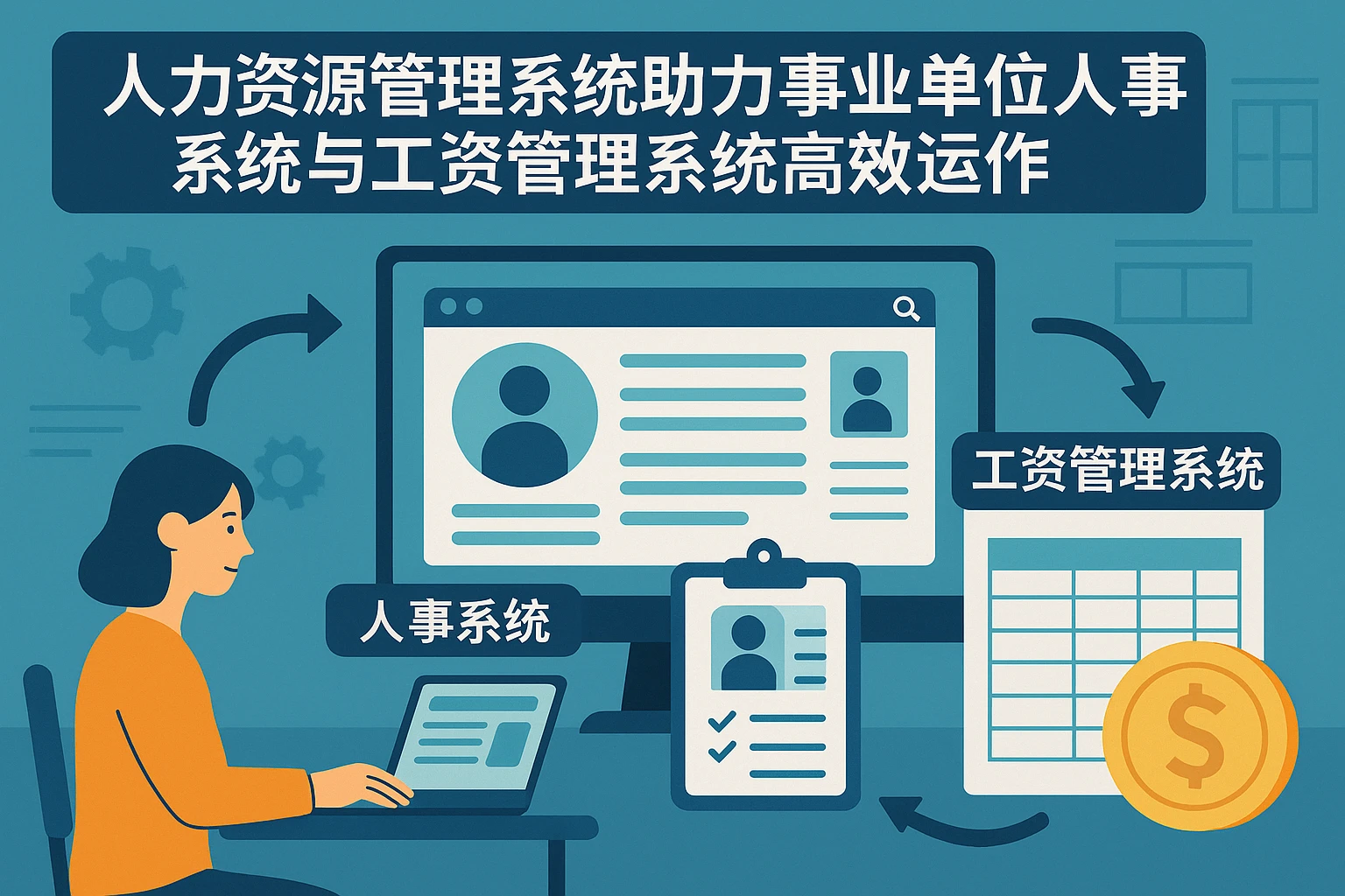 人力资源管理系统助力事业单位人事系统与工资管理系统的高效运作