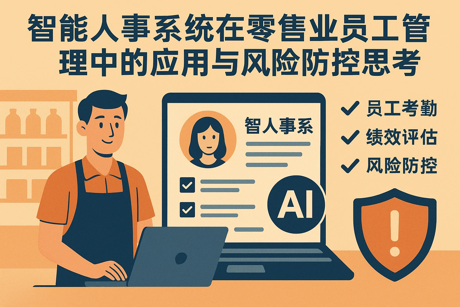 智能人事系统在零售业员工管理中的应用与风险防控思考
